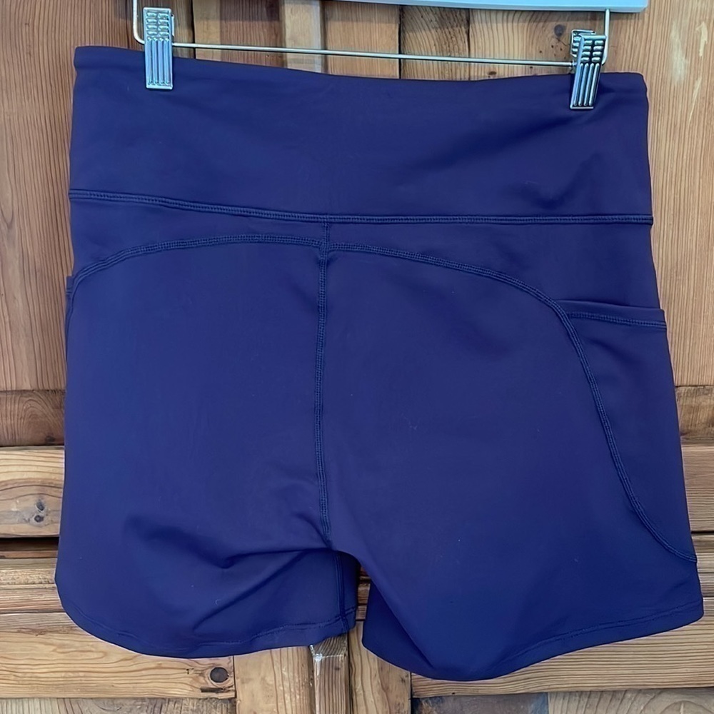 NWT The Gym People Purple Compression Shorts Sz. XL - Picture 10 of 11